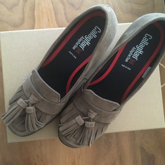 Women Callaghan Suede Tassel Heel Shoes - Picture 2 of 8